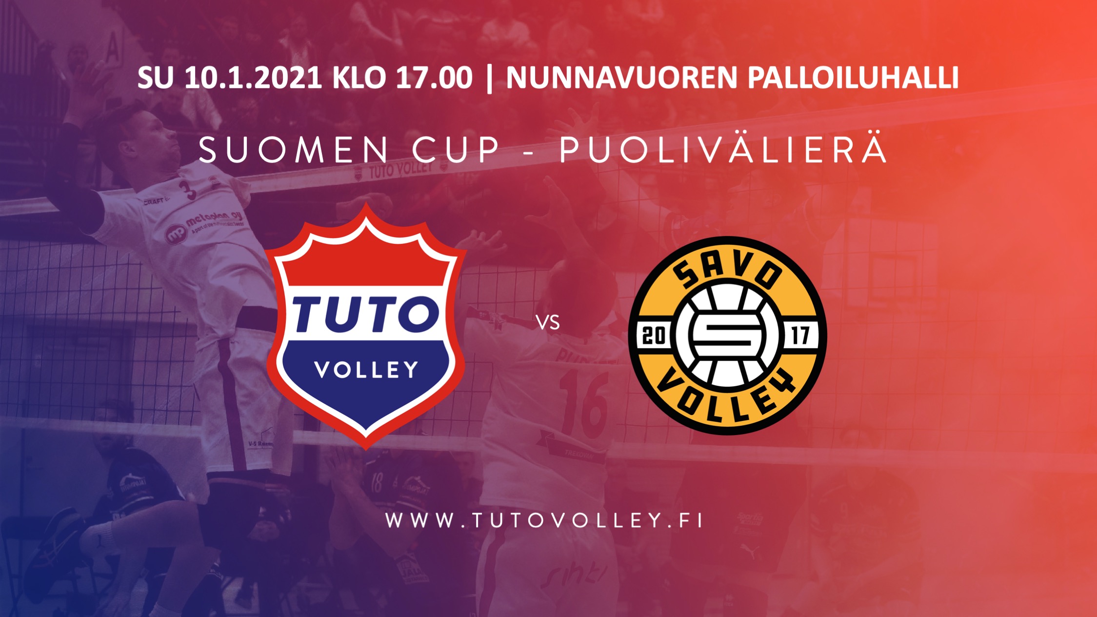 TUTO Volley haastaa liigakärjen Suomen Cupin puolivälierässä - TUTO Volley